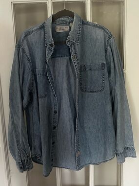 Levi’s Strauss vintage denim button down shirt large